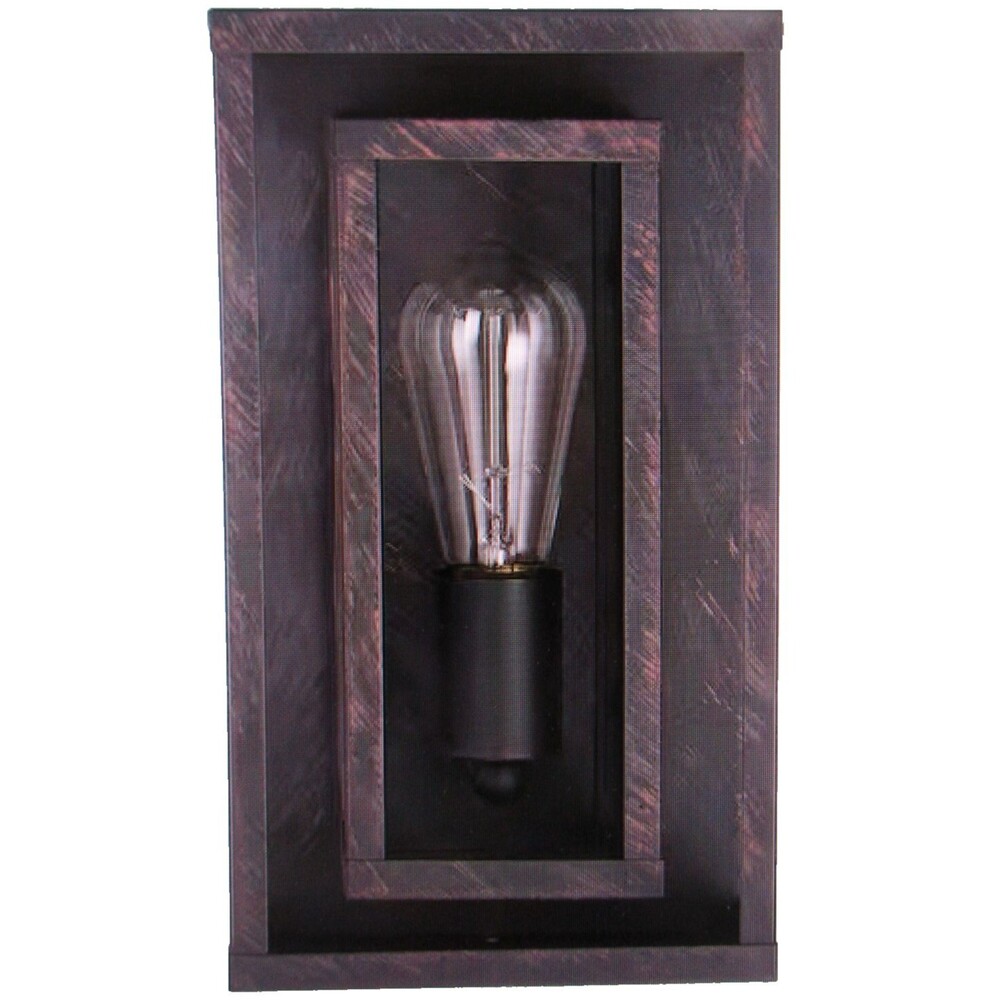 Globe Vintage Montague-Wall Mount Outdoor w/Bulb-Bronze-Weather Resistant-44307